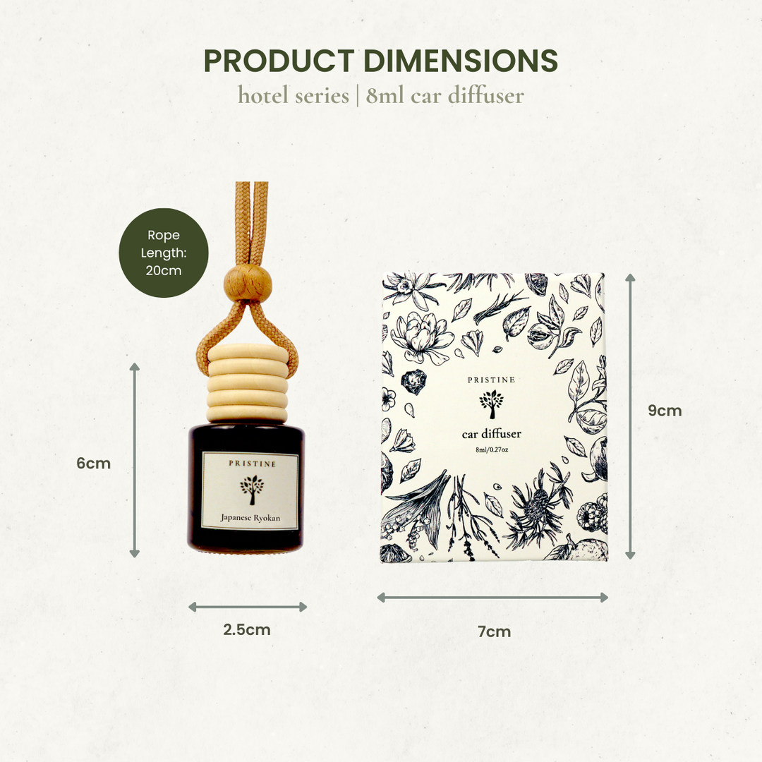 Japanese Ryokan Car Diffuser - 8ml