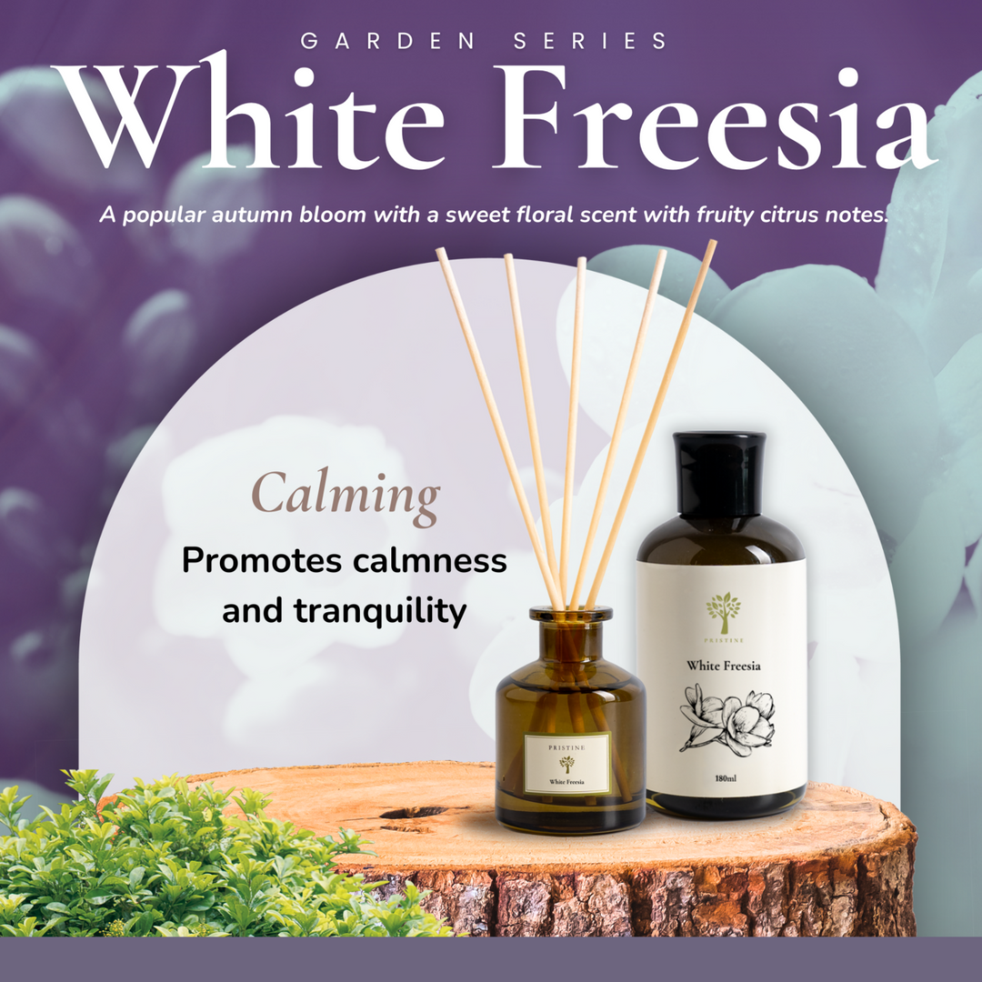White Freesia Reed Diffuser