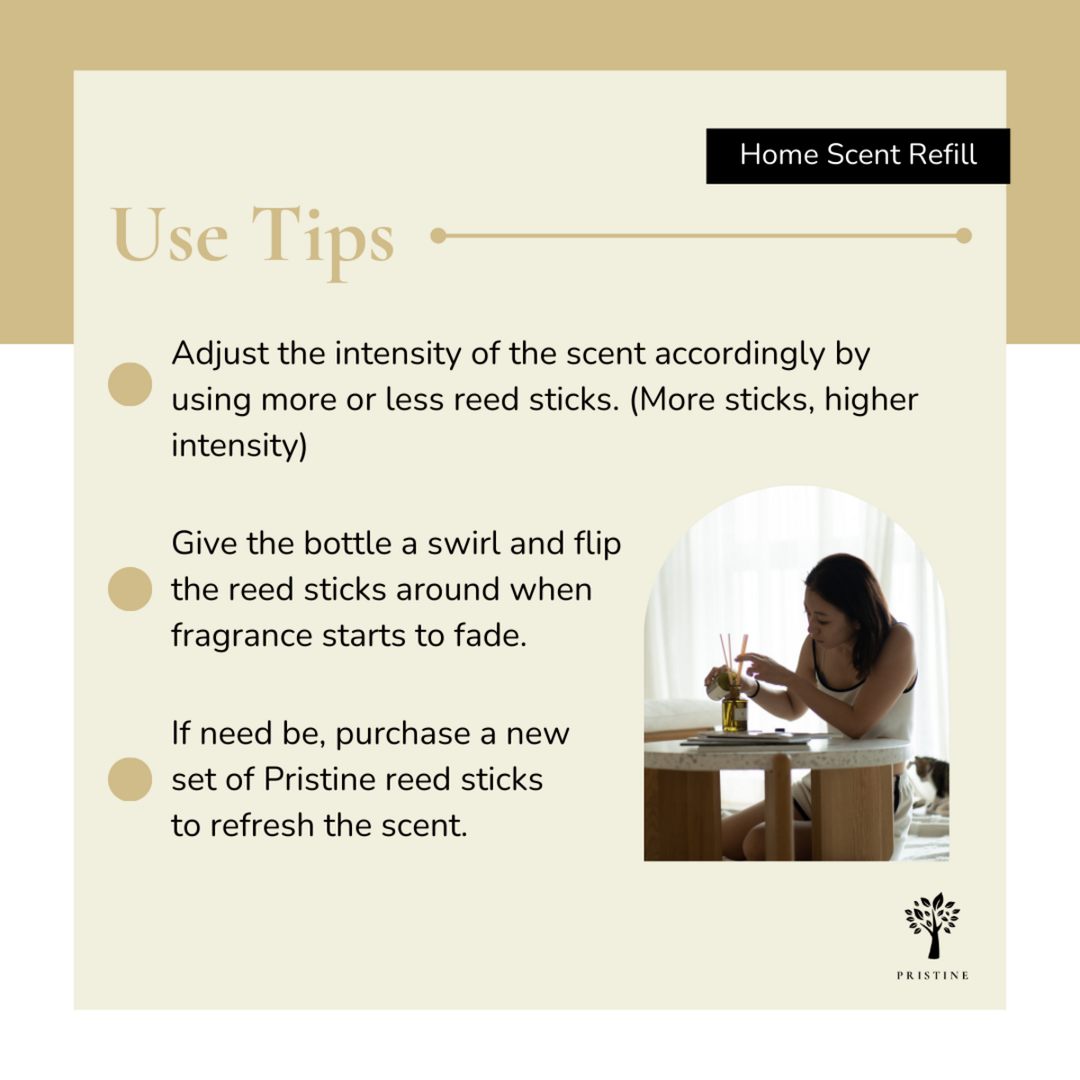 Hotel 4-Pack Bundle - Refill & Reed Stick Set