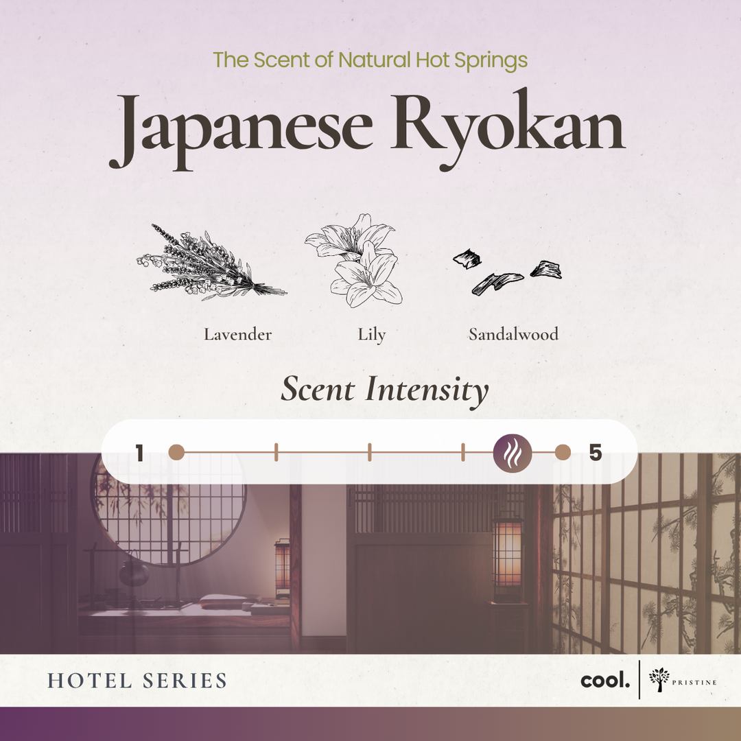 Japanese Ryokan Refill - 180ml (Free Reed Sticks)