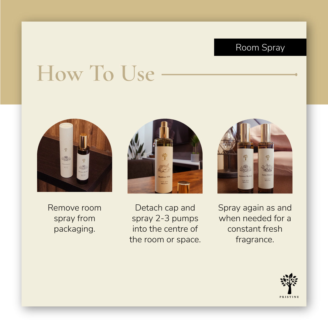 Hotel 4-Pack Bundle - Room Spray