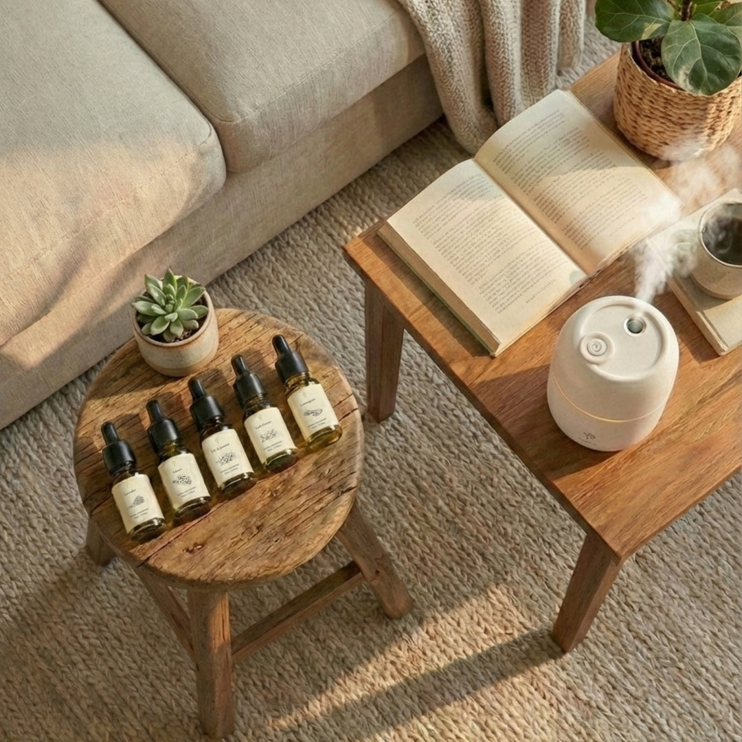 5-Pack Garden Aroma Concentrate Set (Free Mist Diffuser)