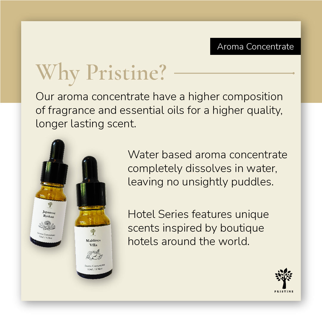 4-Pack Signature Scent Essential Oil Blend (Free Humidifier) | Pristine SG