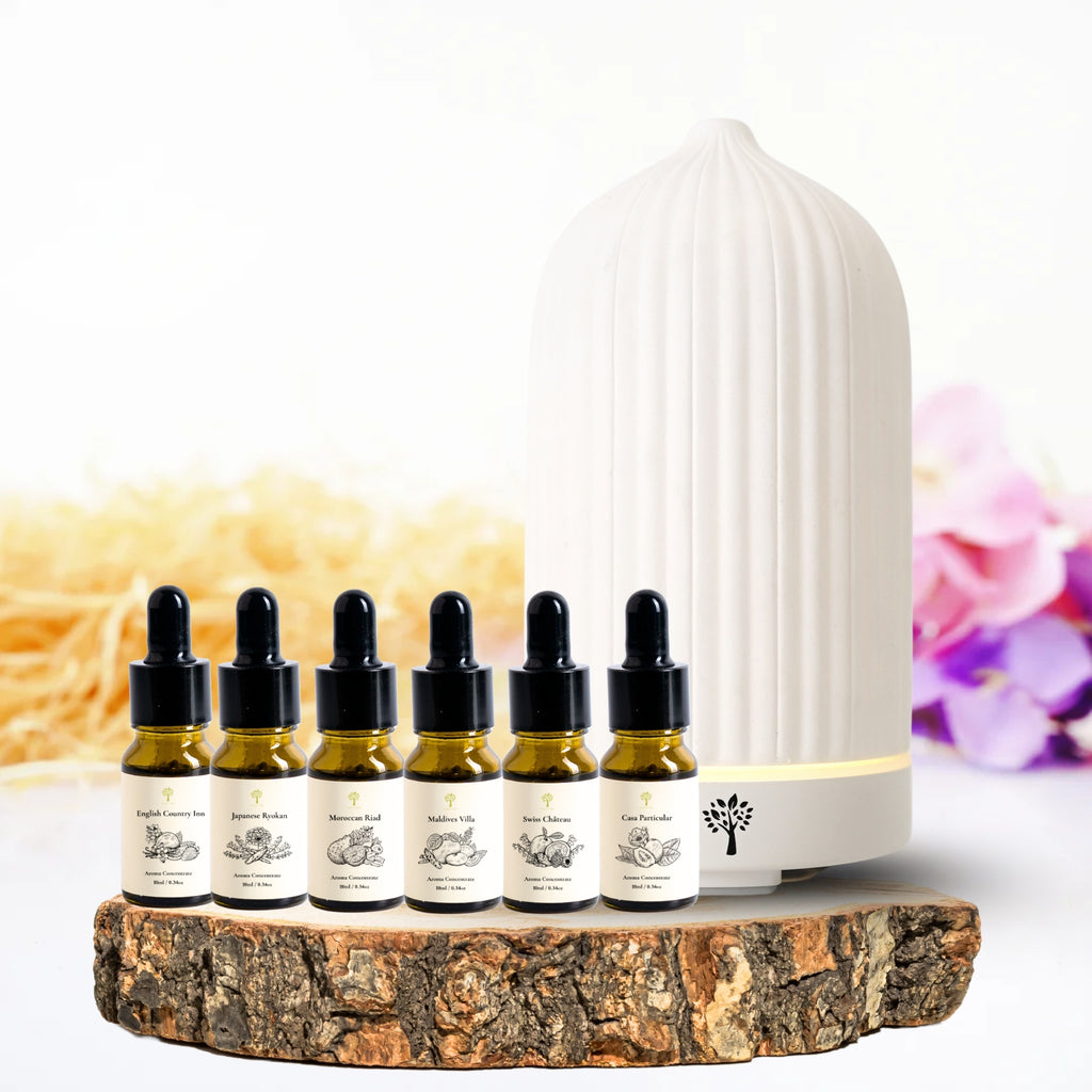 Coral Diffuser + Hotel Scent Bundle | Humidifier & Mist Diffuser ...