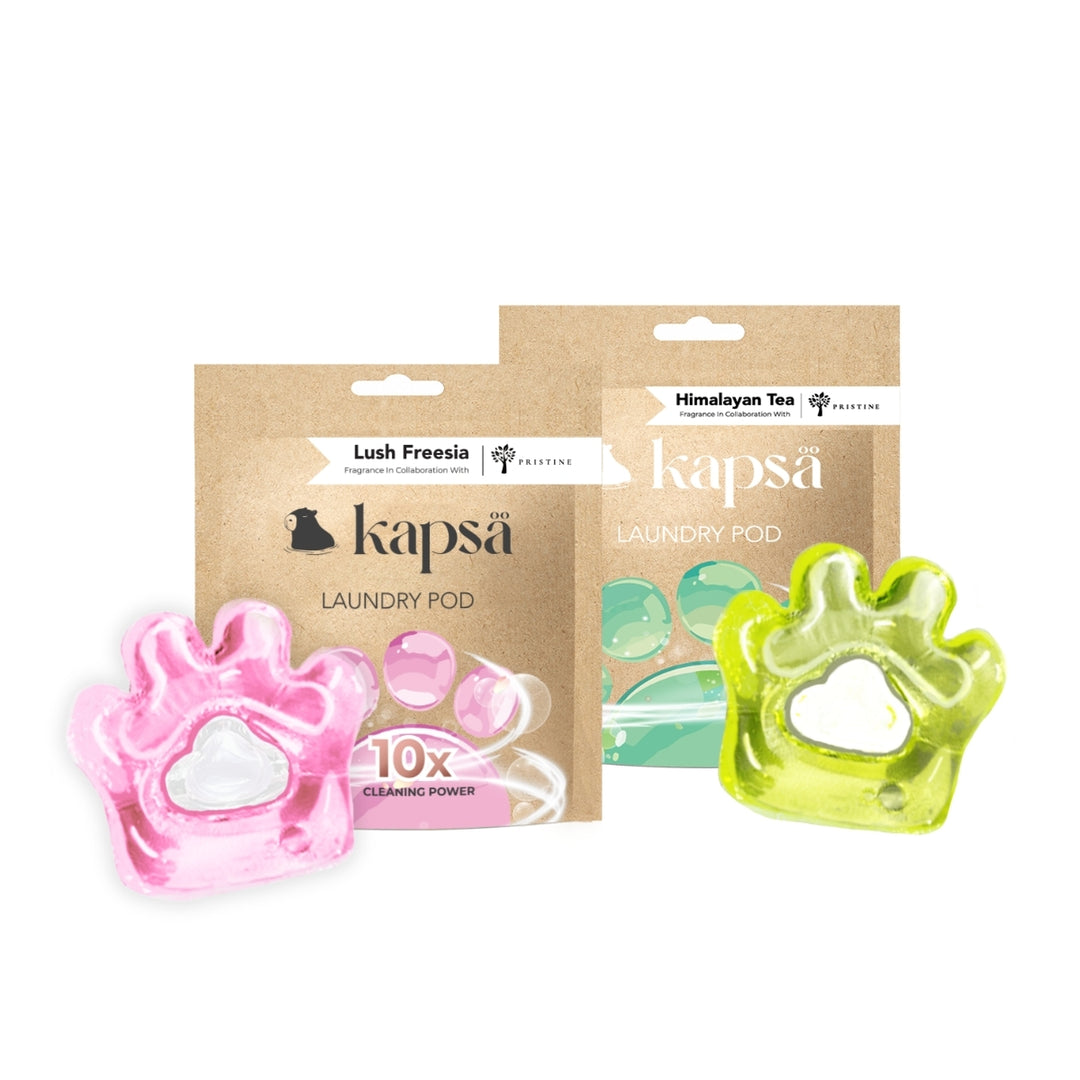 [Free Gift] 2 x Kapsa Laundry Pod - Himalayan Tea & Lush Freesia