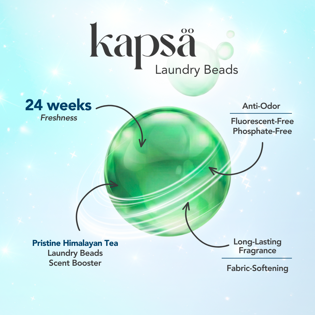 Himalayan Tea Laundry Beads x 2