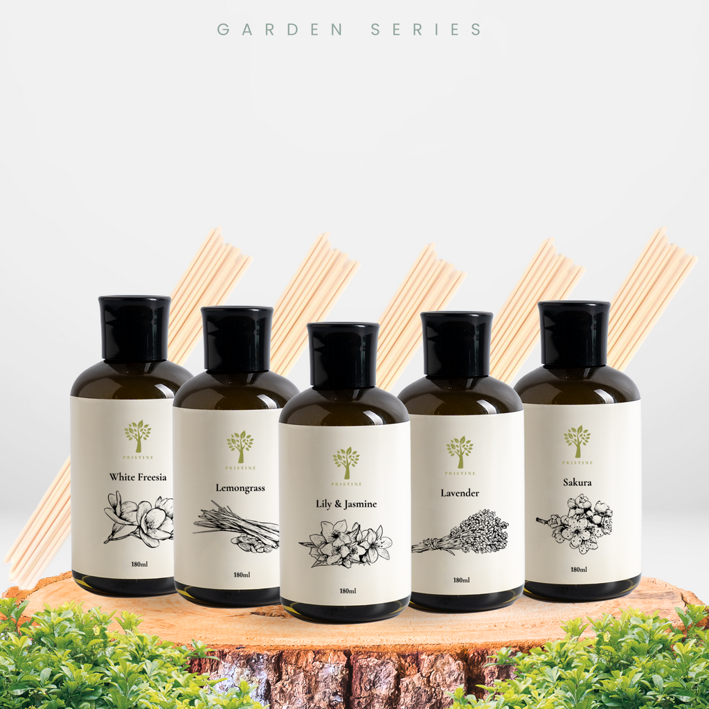 5-Pack Garden Scent Diffuser Refill | Pristine SG