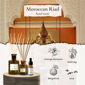 Moroccan Riad Reed Diffuser - 50ml