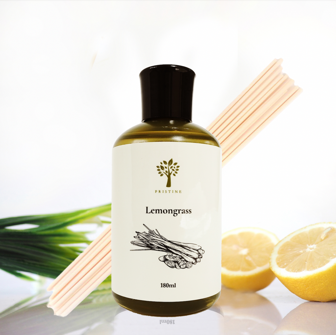 Lemongrass Refill - 180ml (Free Reed Sticks)