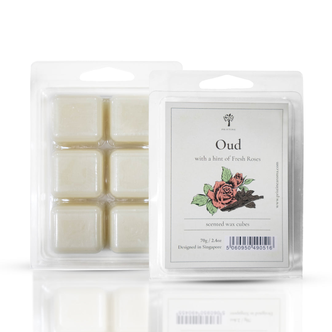 Oud & Fresh Rose Wax Cubes